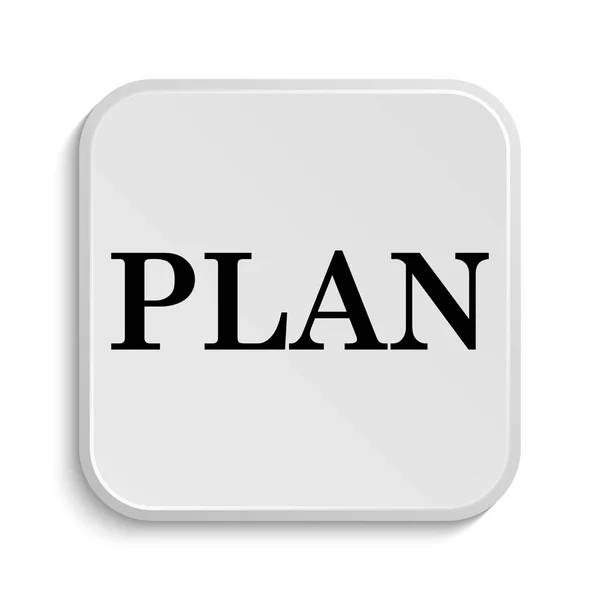 Plan Symbol Internet Taste Auf Weißem Hintergrund — Stockfoto