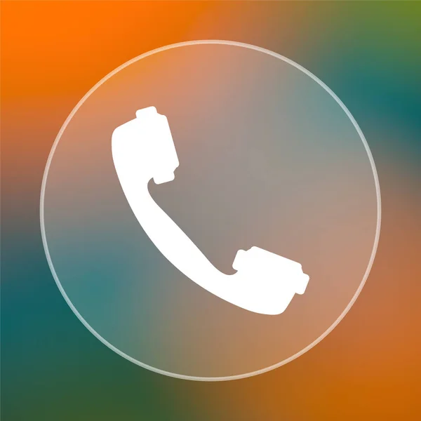 Telefoonpictogram — Stockfoto