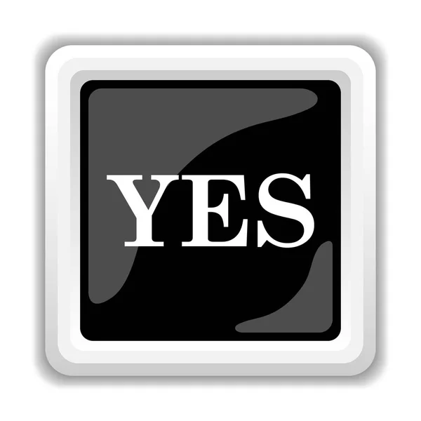 Yes icon — Stock Photo, Image