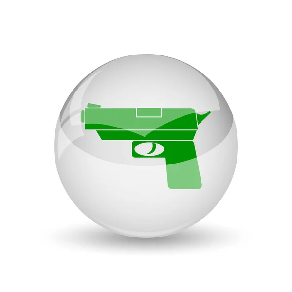 Gun icon — Stock Photo, Image