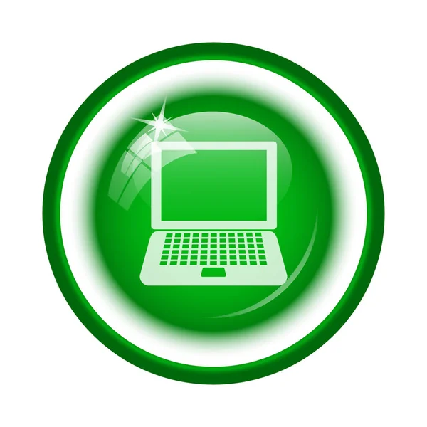 Laptop icon — Stock Photo, Image