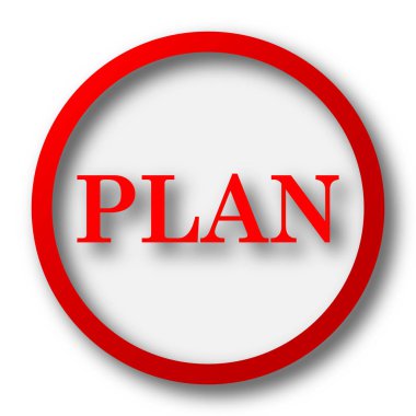 Planı simgesi. Beyaz arka plan üzerinde Internet düğmesi