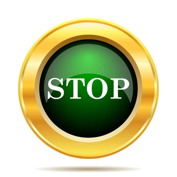 Stop icon — Stock Photo, Image