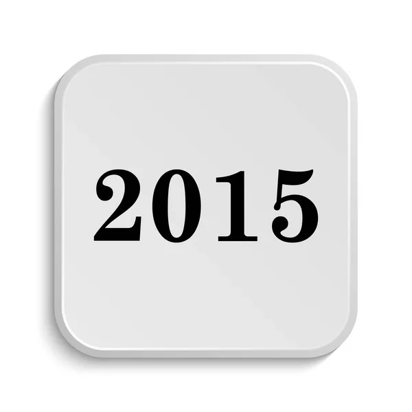 Roku 2015 ikona — Stock fotografie