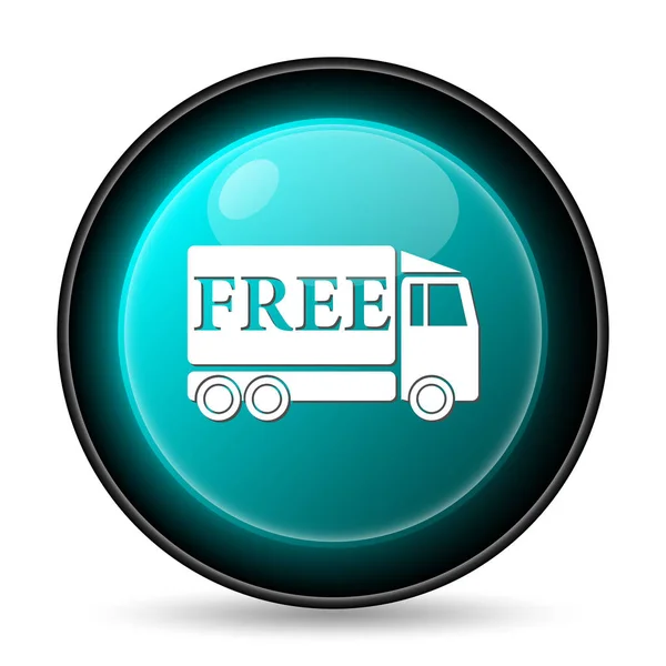 Icône de camion de livraison gratuite — Photo