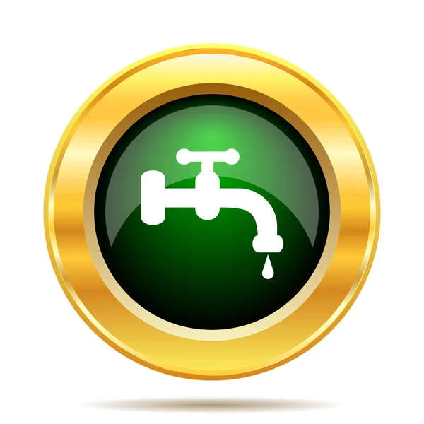 Water tap icon — Stock Photo, Image