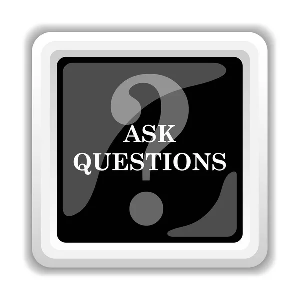 Ask questions icon — Stock Photo, Image