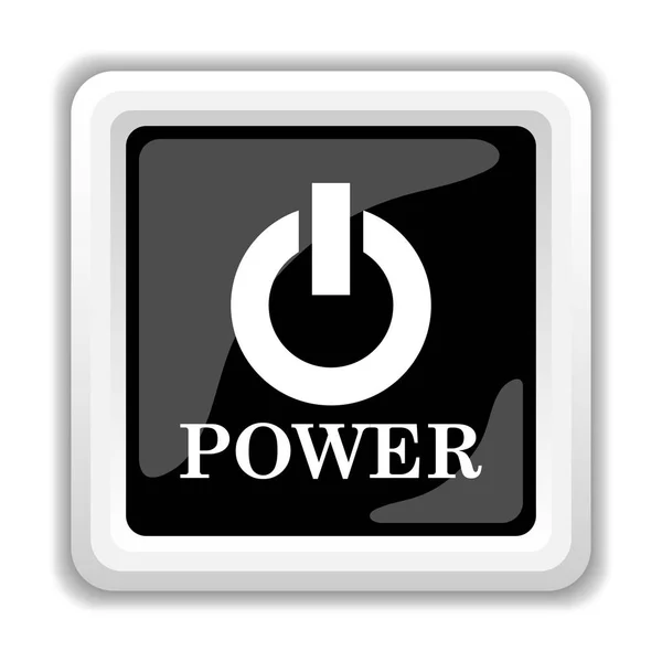 Power gomb ikon — Stock Fotó