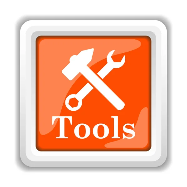 Tools Icon Isolated White Background Mobile Apps Concept — Stock Photo, Image