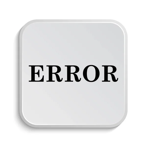 Icono de error —  Fotos de Stock