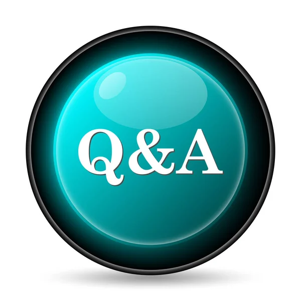 Q&A pictogram — Stockfoto