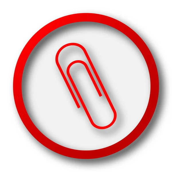 Paperclip icon — Stock Photo, Image