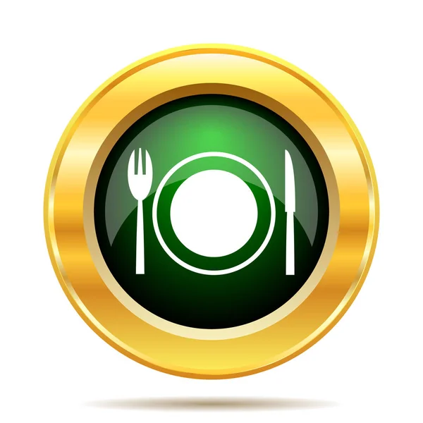 Restaurant pictogram — Stockfoto