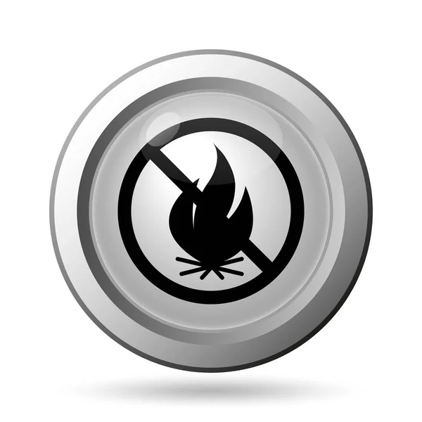 Feuer verboten Ikone — Stockfoto