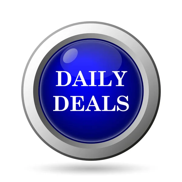 Daily Deals Symbol Isoliert Auf Weißem Hintergrund Mobile Apps Konzept — Stockfoto
