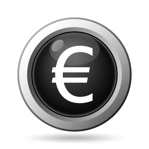 Значок евро — стоковое фото
