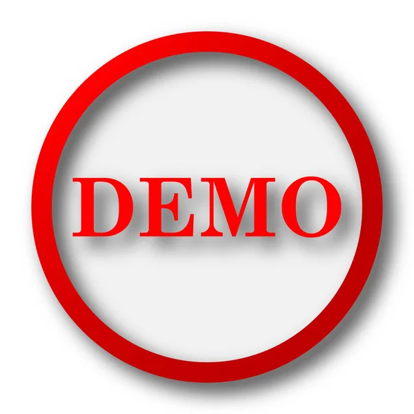 Demo icon — Stock Photo, Image