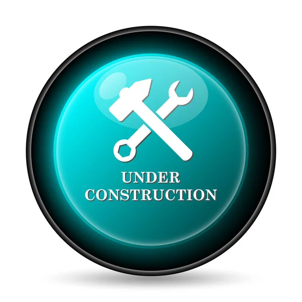 Under konstruktion-ikonen — Stockfoto
