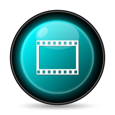 Fotoğraf simge. Beyaz arka plan üzerinde Internet düğmesi