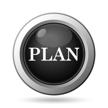 Planı simgesi. Beyaz arka plan üzerinde Internet düğmesi