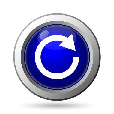 Renk simgesi. Beyaz arka plan üzerinde Internet düğmesi