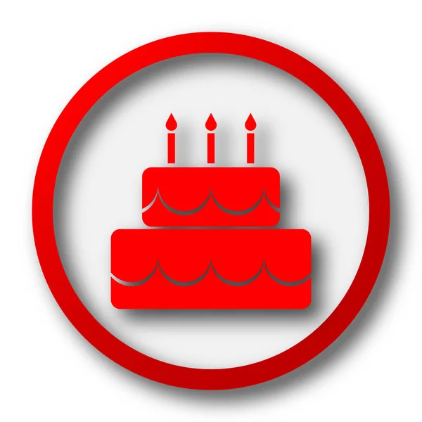 Cake icon — Stock Photo, Image