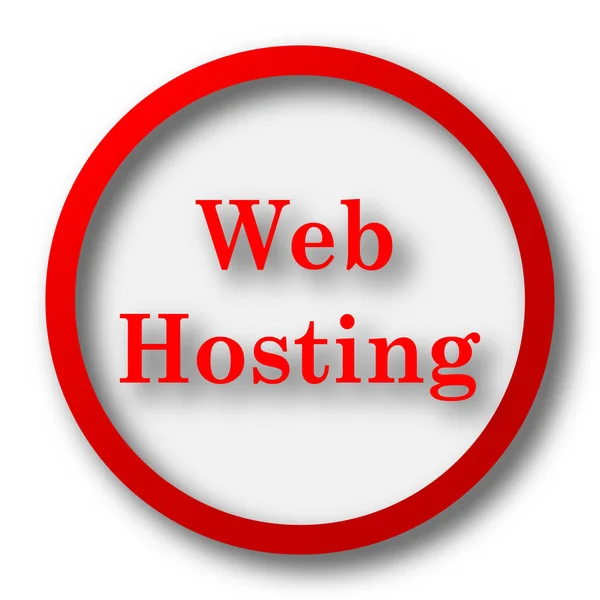 Web hosting εικονίδιο — Φωτογραφία Αρχείου