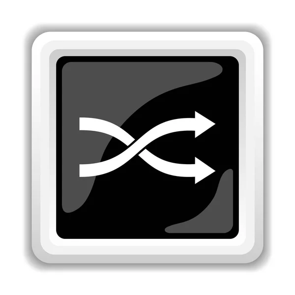 Shuffle-Symbol — Stockfoto