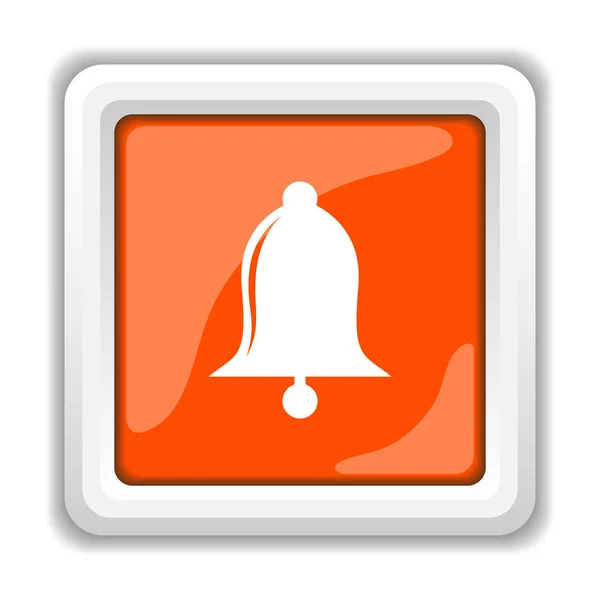 Ikona Alarmu Białym Tle Białym Tle Pojęcie Aplikacji Mobilnych — Zdjęcie stockowe