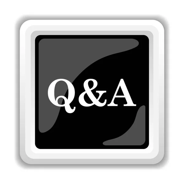 Icona Q & A — Foto Stock