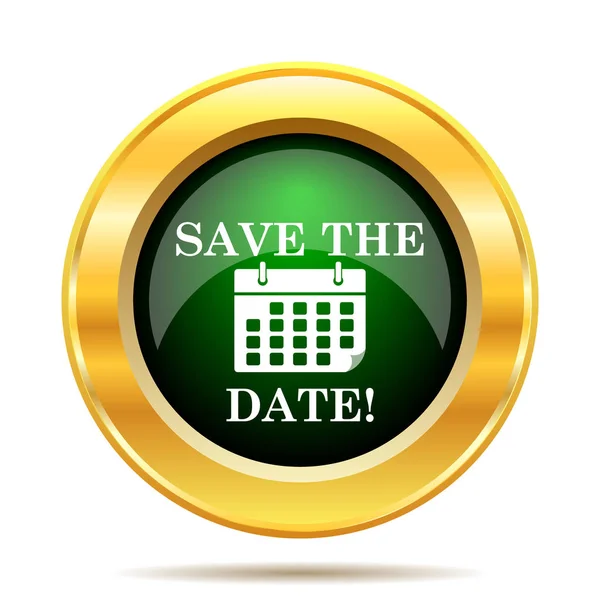 Save the date icon — Stock Photo, Image