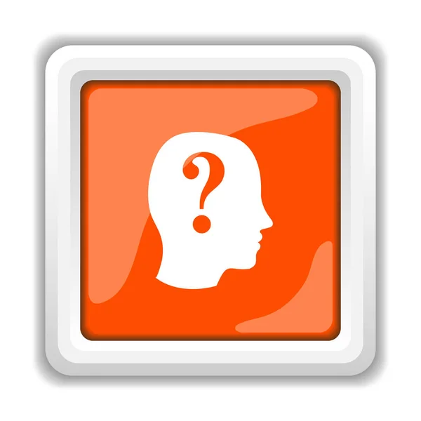 Question Sign Icon Isolated White Background Mobile Apps Concept — Stock Photo, Image