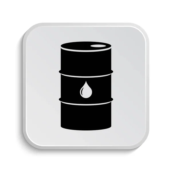 Oil barrel icon — Stock Photo, Image