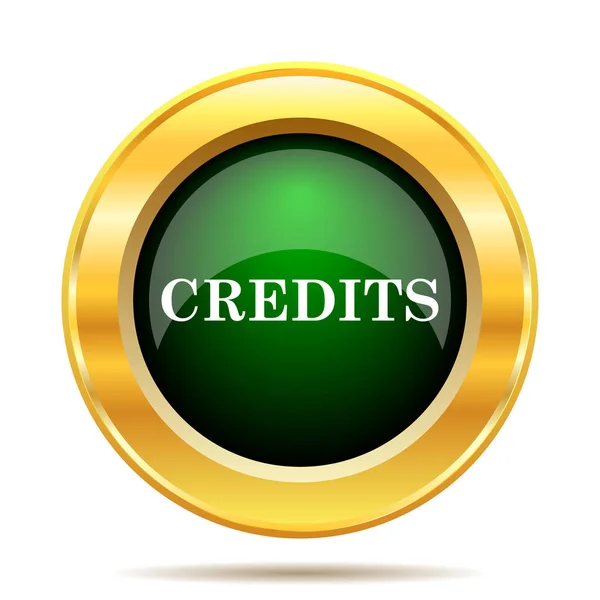 Ikona kredyty — Zdjęcie stockowe