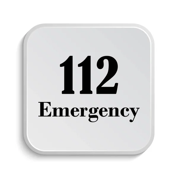 112 sürgősségi ikon — Stock Fotó