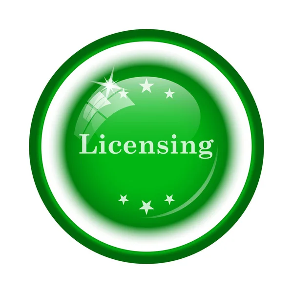 Licencelési ikon — Stock Fotó