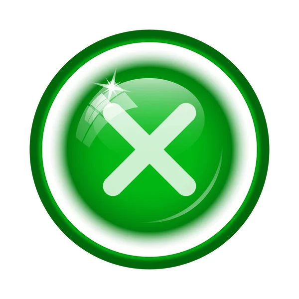 X close icon — Stock Photo, Image