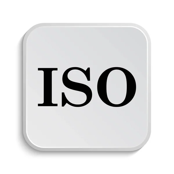 Iso Symbol Internet Taste Auf Weißem Hintergrund — Stockfoto