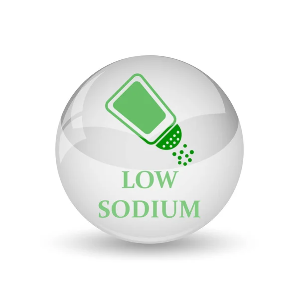 Low sodium icon — Stock Photo, Image