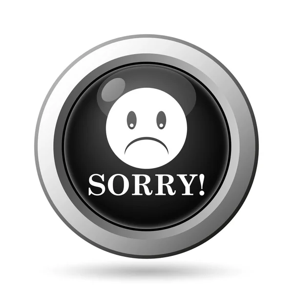 Sorry icon — Stock Photo, Image