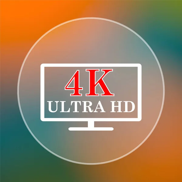 Ultra Pictogram Internet Knop Gekleurde Achtergrond — Stockfoto