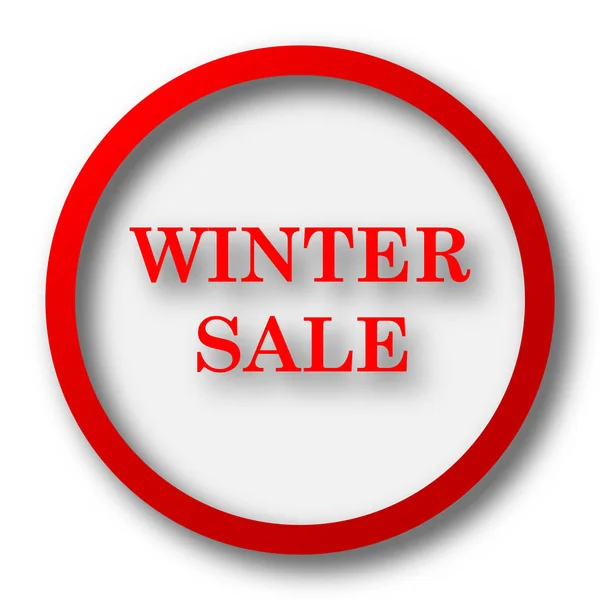 Winter sale icon — Stock Photo, Image