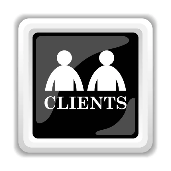 Clients icon — Stock Photo, Image