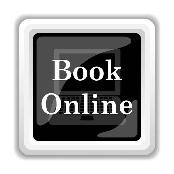 Boek online pictogram — Stockfoto