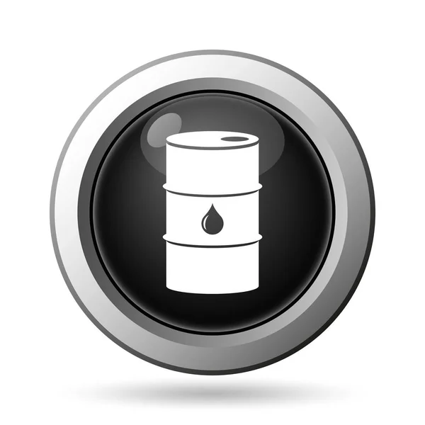Значок барреля нефти — стоковое фото