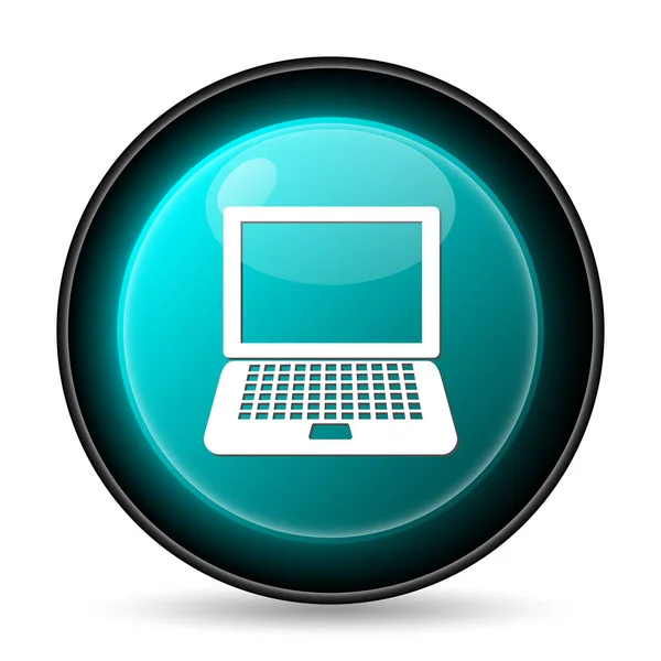 Laptop pictogram — Stockfoto