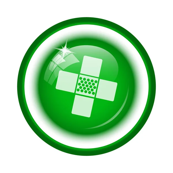 Medical patch icon — Stock Photo, Image