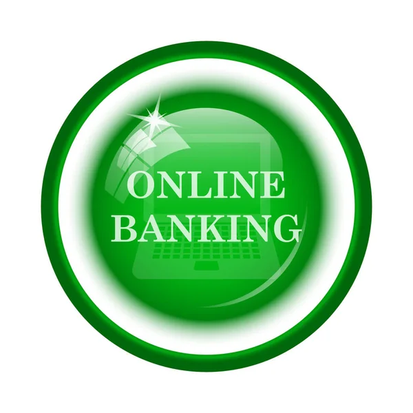 Online Bankacılık simgesi — Stok fotoğraf