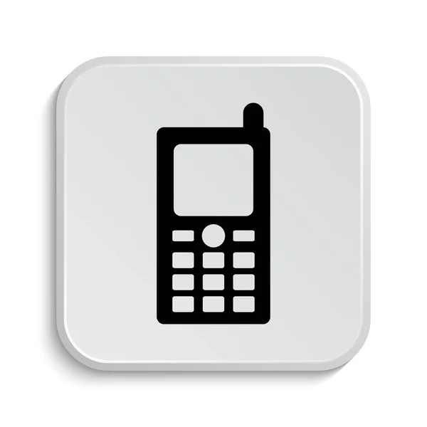 Мобильная телефонная икона — стоковое фото