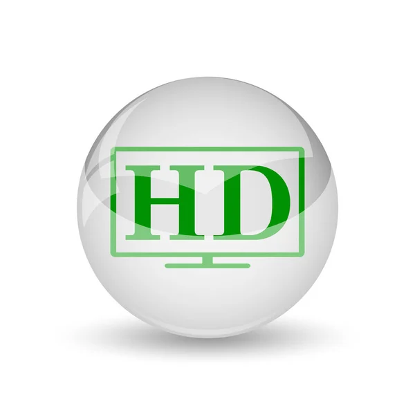 Hd icono de televisión — Foto de Stock